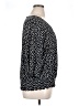 Bay Studio Polka Dots Black 3/4 Sleeve Blouse Size XL - photo 4