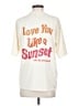Shein Ivory Short Sleeve T-Shirt Size S - photo 2