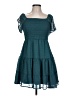 Rewind 100% Polyester Teal Casual Dress Size L - photo 1