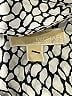 MICHAEL Michael Kors 100% Polyester Animal Print Ivory Long Sleeve Blouse Size M - photo 7