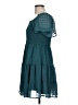 Rewind 100% Polyester Teal Casual Dress Size L - photo 5
