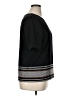 Badgley Mischka Black Short Sleeve Top Size 14 - photo 4