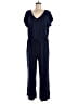 Cuddl Duds Solid Blue Jumpsuit Size M - photo 1