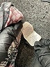 Glare Animal Print Gray Cocktail Dress Size S - photo 8