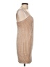 Forever 21 Metallic Tan Cocktail Dress Size L - photo 4