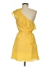 Ali & Jay 100% Polyester Yellow Cocktail Dress Size M - photo 2