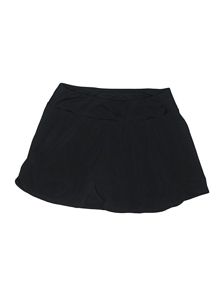 Pre-owned Z By Zella Casual Skirt In Black