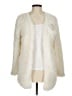 Bishop + Young 100% Polyester Ivory Faux Fur Jacket Size M - photo 1