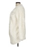 Bishop + Young 100% Polyester Ivory Faux Fur Jacket Size M - photo 5