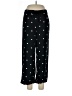 Primary 100% Viscose Polka Dots Black Casual Pants Size 12 - photo 1