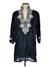 Tory Burch 100% Linen Blue 3/4 Sleeve Blouse Size S - photo 1