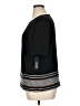 Badgley Mischka 100% Polyester Black Short Sleeve Top Size 14 - photo 5