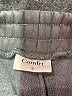 Comfrt Solid Gray Casual Pants Size S - photo 7