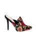 Wild Diva Floral Red Mule/Clog Size 7 - photo 1