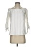 Bailey 44 100% Cotton Ivory 3/4 Sleeve Blouse Size S - photo 1