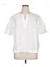 Talbots 100% Cotton White Short Sleeve Blouse Size XL - photo 1
