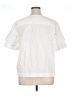 Talbots 100% Cotton White Short Sleeve Blouse Size XL - photo 2