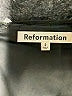 Reformation 100% Polyester Metallic Silver Formal Skirt Size 2 - photo 4