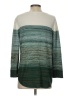 Allison Daley 100% Acrylic Color Block Green Pullover Sweater Size S - photo 2