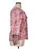 Assorted Brands Pink Long Sleeve Blouse Size XL - photo 4