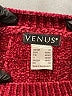Venus 100% Polyester Burgundy Turtleneck Sweater Size M - photo 7