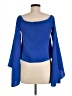 Do & Be Blue 3/4 Sleeve Blouse Size M - photo 2