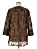 Cali And York Brown 3/4 Sleeve Blouse Size 1X - photo 2