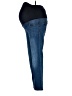Haute Mama Blue Jeans Size Lg Maternity - photo 5