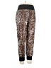 Cinq à Sept 100% Polyester Animal Print Gold Casual Pants Size L - photo 1