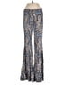Free People Paisley Blue Linen Pants Size XS - photo 1