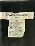 Evan Picone Solid Black Casual Dress Size 10 - photo 7