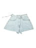 WeWoreWhat Blue Denim Shorts Size 23 waist - photo 1