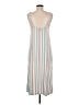 Roxy Stripes Teal Casual Dress Size M - photo 2