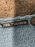 Zara Tweed Blue Short Sleeve Turtleneck Size S - photo 7