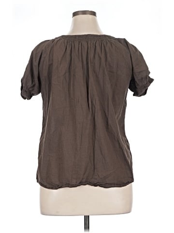 Essentials Short Sleeve Blouse (view 2)
