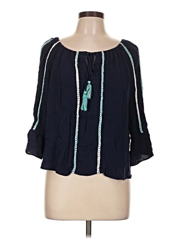 Hannah 3/4 Sleeve Blouse (view 1)