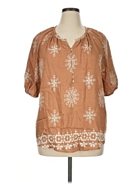 Assorted Brands Short Sleeve Blouse