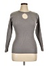 Ashley Stewart Gray Turtleneck Sweater Size 14 Plus - photo 1
