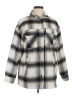 Love Tree 100% Polyester Plaid Gray Fleece Size M - photo 1
