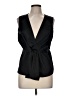 Missguided 100% Polyester Black Sleeveless Blouse Size 8 - photo 1
