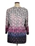 Cj Banks Pink 3/4 Sleeve Top Size 1X - photo 2