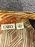 Cato Animal Print Gold Long Sleeve Blouse Size L - photo 7