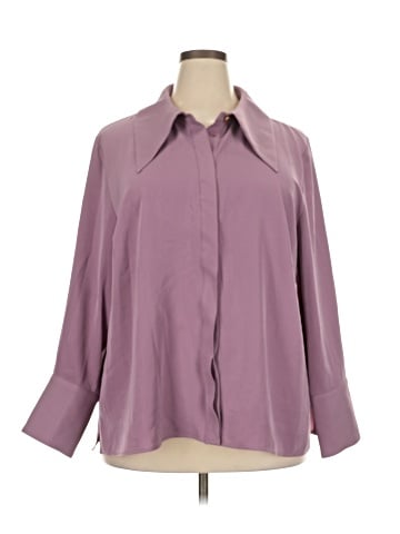 ELOQUII 3/4 Sleeve Blouse (view 1)