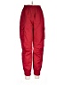Unbranded 100% Polyester Red Cargo Pants Size M - photo 1