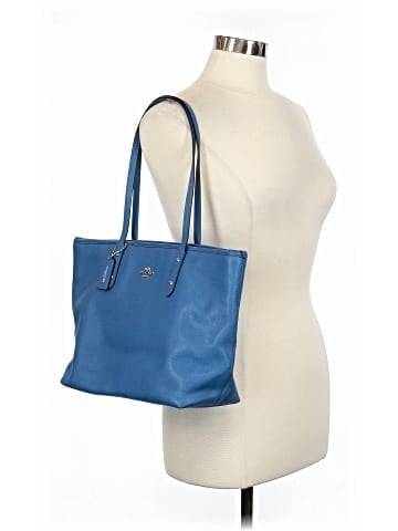 Coach Leather Tote (view 2)