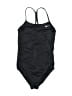 Nike Solid Black One Piece Swimsuit Size SmEstimated - photo 1