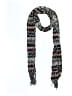 Unbranded Chevron-herringbone Gray Scarf One size - photo 1