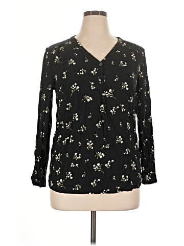 Brina & Em Long Sleeve Henley (view 1)