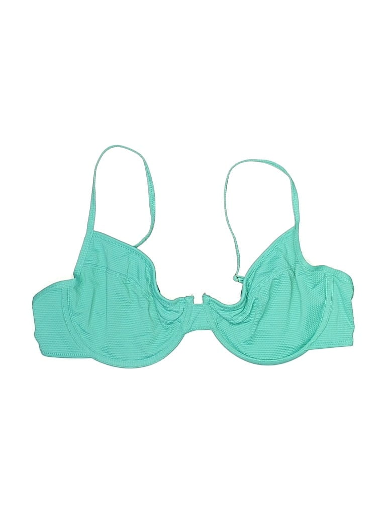 Pre-owned Old Navy Swimsuit Top Teal Swimwear