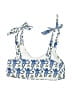 Unbranded Paisley Blue Swimsuit Top Size XSEstimated - photo 2